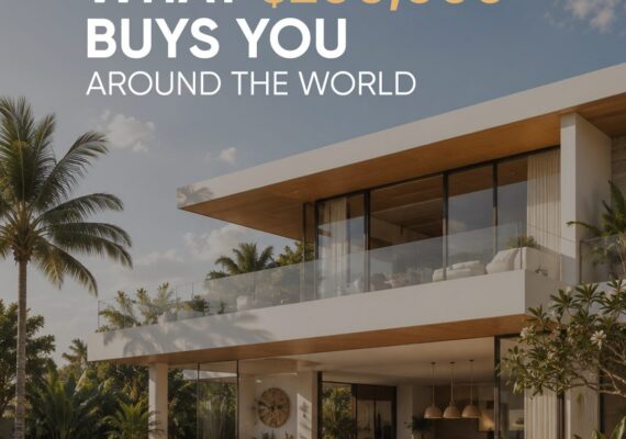 What can you buy for $200,000 around the world