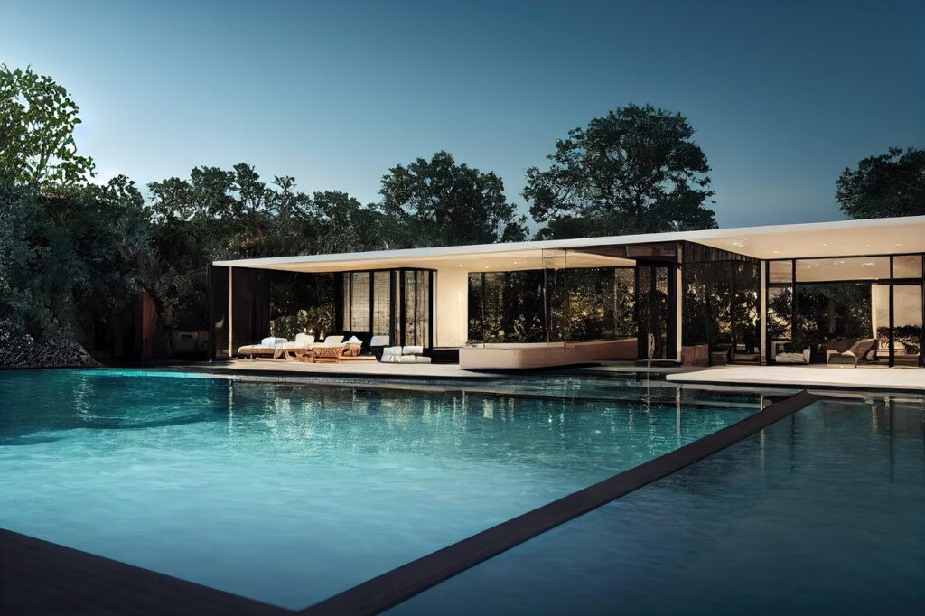Villa with pool in Bali